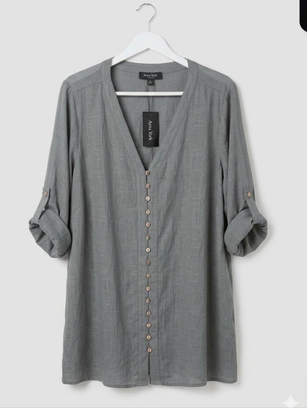 Arna York  Button-Down Blouse Size 18/20 Nwt